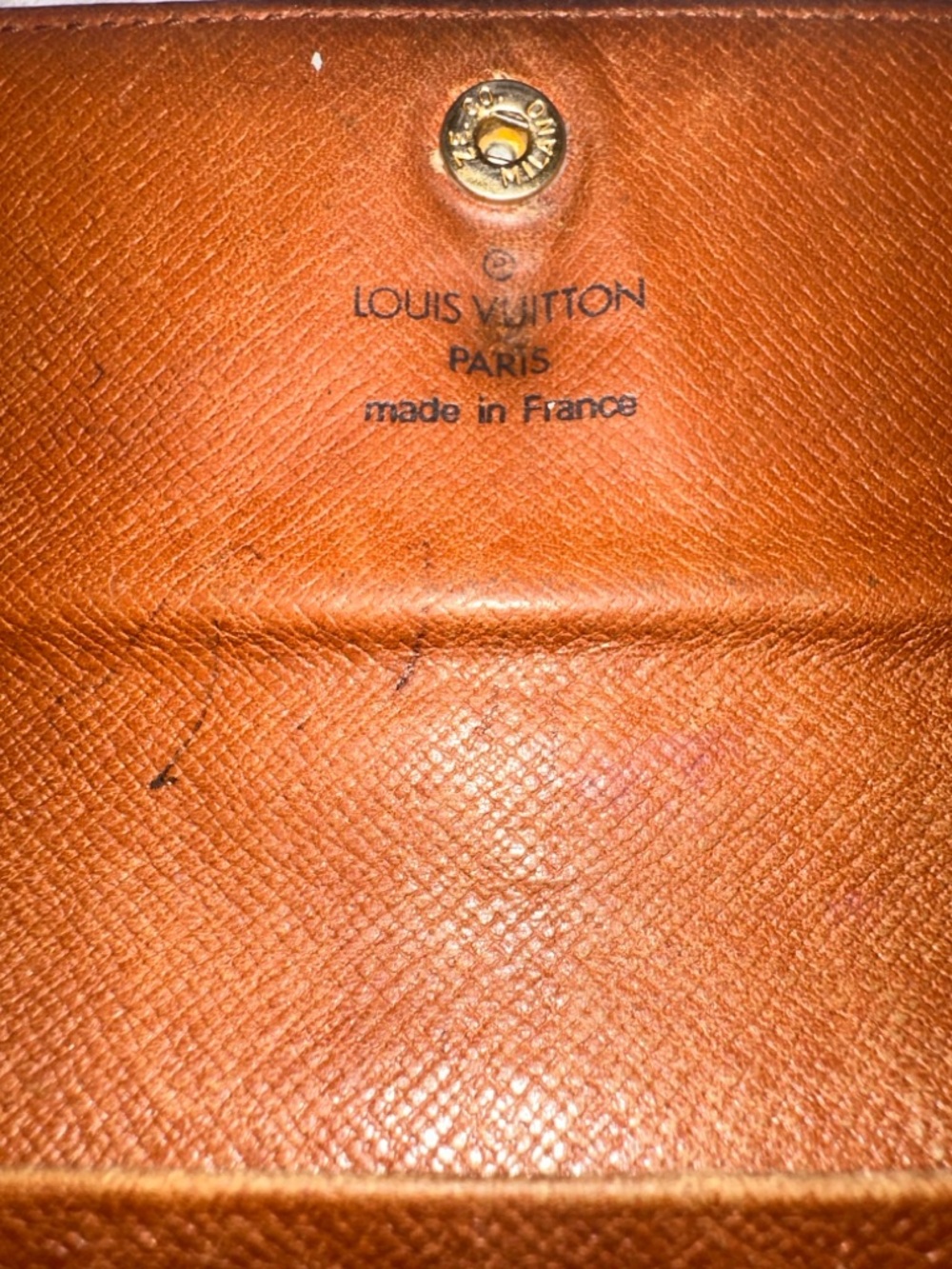 Louis Vuitton Brown and Gold Monogram Wallet - Picture 5 of 14